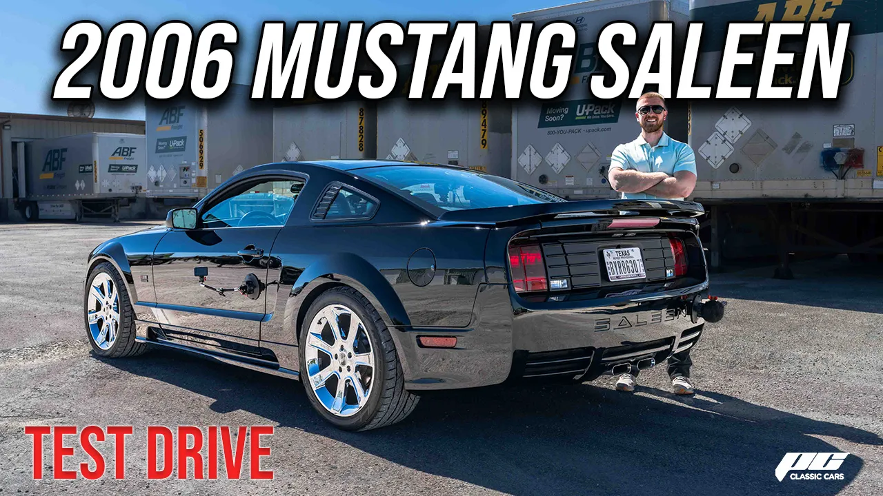 2006 Ford Mustang Saleen Supercharged 4.6 Test Drive | PC Classic Cars